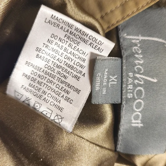 RARE French Coat Paris XL Trench Coat